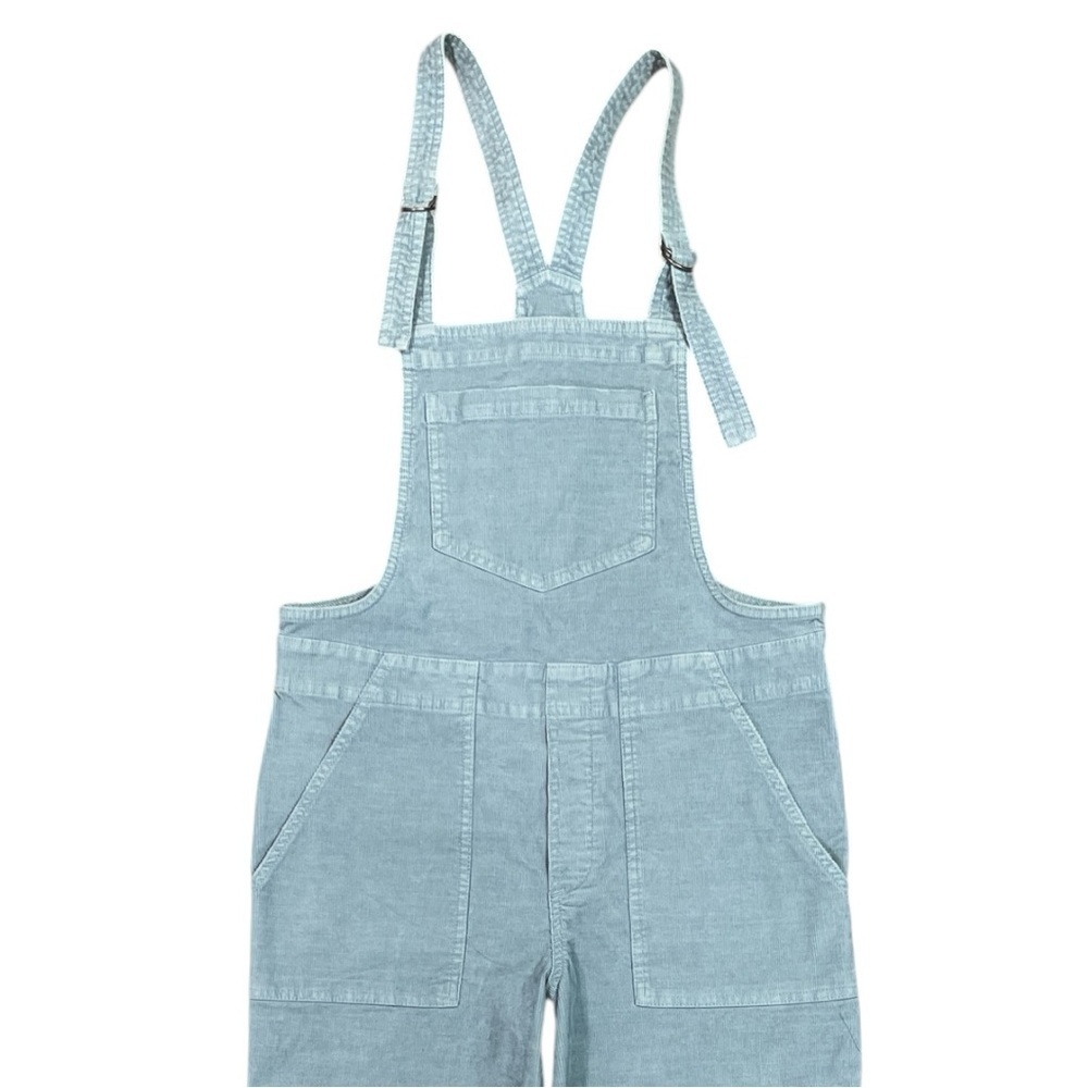 Aerie Werk & Play Twill Cord Overalls size Small in Cloudy Blue - Picture 3 of 6